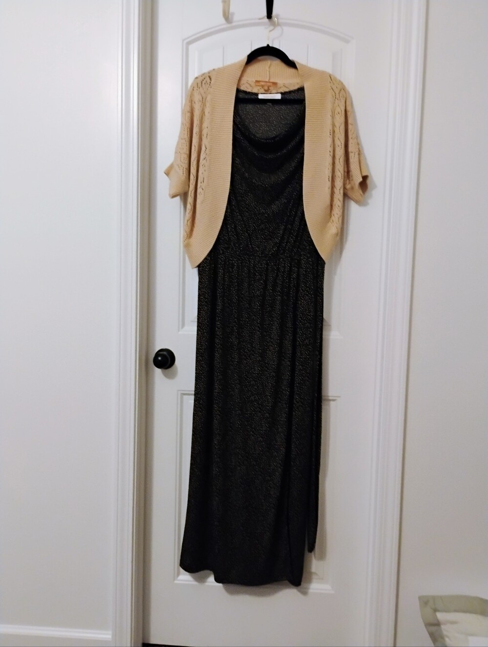 Ellen Tracey Ladies Long Dress With Matching Shrug